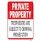 Signmission Safety Sign, 12 in Height, Aluminum, 24824 A-1218-24824 - alternate 1